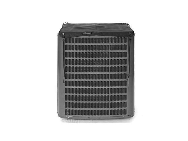 Armor Top Air Conditioner Cover AC Cover for Outdoor Protection Water Resistant and Weatherproof Ripstop Black