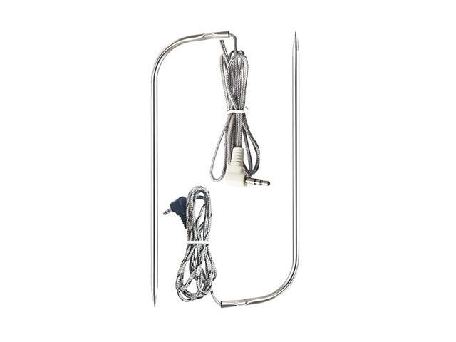 Waterproof Meat Probe 2pc Compatible With TRAEGER BBQ Grills 35 mm plug Meat BBQ Digital Thermostat ProbesSet of 2