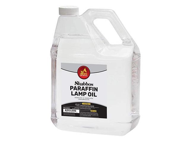 1 Gallon Paraffin Lamp Oil Clear Smokeless Odorless Clean Burning Fuel for Indoor and Outdoor Use Shabbos Lamp Oil by
