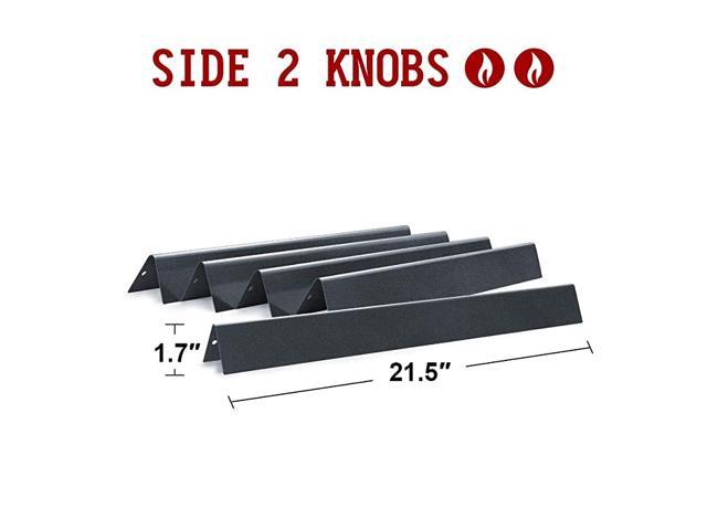 Gas Grill Replacement Porcelain Steel Flavorizer BarsHeat PlateHeat Shield 7534 for Weber Models Grills Set of 5 215 x 17 x 17