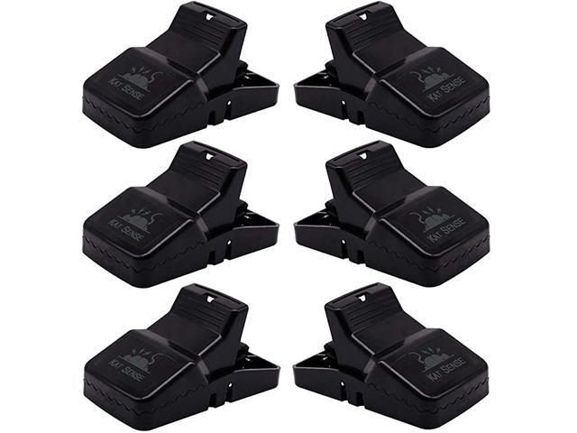 Control Rat Traps Professional Multi Captsure Set of 6 Large Snap Trap Solutions for Indoor Outdoor AntiRodent Protection Reusable Master Trapping