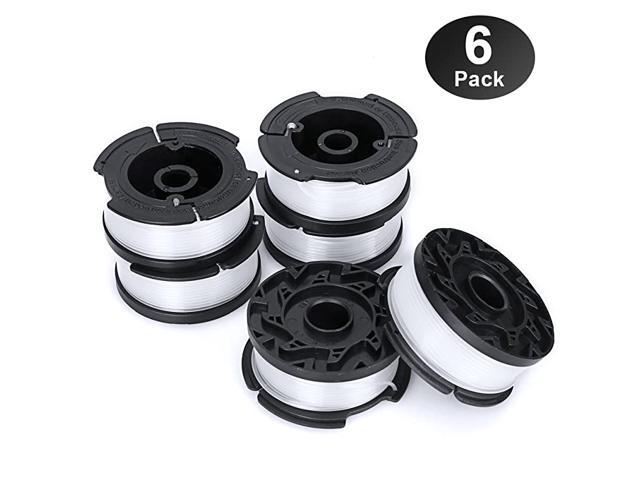 Line String Trimmer Replacement Spool 30ft 0065quot Autofeed String Trimmer Line Replacement Spool for Black+Decker String Trimmers Pack of 630ft