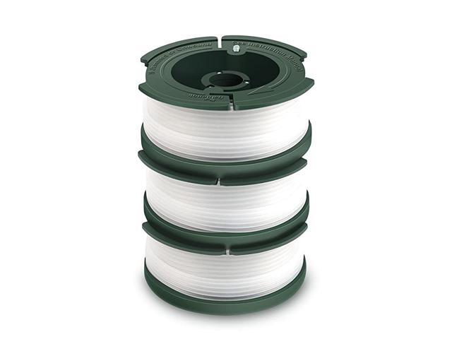 Line String Trimmer Replacement Spool Compatible with Black amp Decker AF100 Replacement Autofeed Spool 30ft 0065quot 3Pack or 6Pack Optional 3Pack