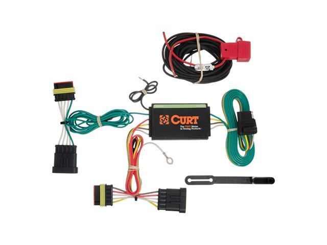 56174 VehicleSide Custom 4Pin Trailer Wiring Harness for Select Fiat 500