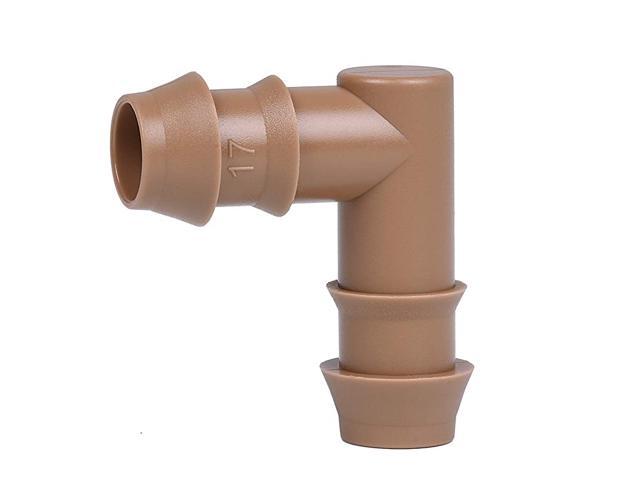 20Pack Drip Irrigation Barbed Elbow Fittings Fits 12 17mm 600 ID Drip Tubing