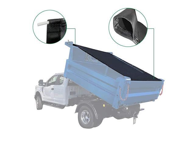 Dump Truck Mesh Tarp 84X16Tentproinc Heavy Duty Trailer Cover with 6 Pocket amp CordSliding? Reinforced Double Needle Stitch Webbing? Enhanced