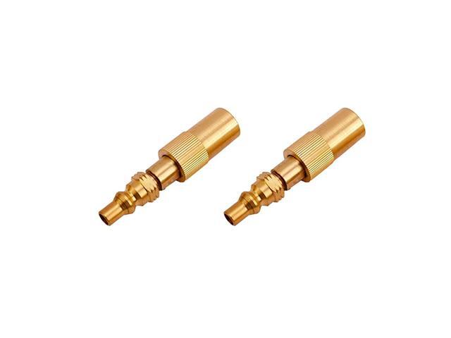 2PCS 14quot Low Pressure Quick DisconnectConnect Conversion Fitting Adapter Converts fit for ColeMan RoadTrip LXE Portable Grill