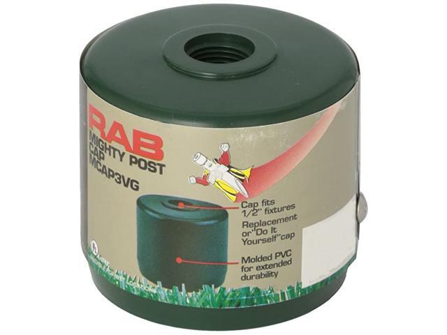 Lighting MCAP3VG Mighty Post Cap for 3quot Pipe 278quot OD Verde Green