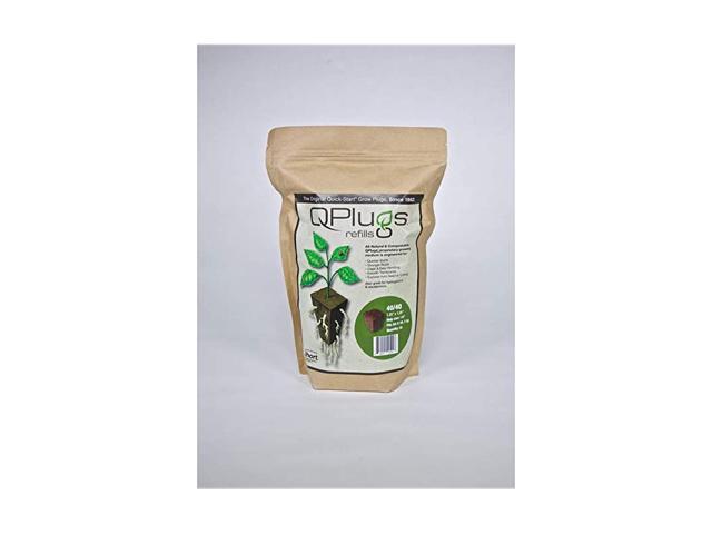 IHQPC50 Q Plug Cubes Bag of 50 Brown