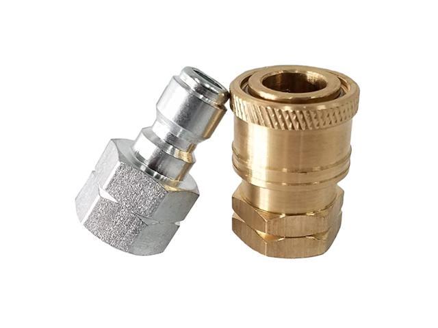 14Inch Quick Connect Pressure Washer Adapter Set Max Pressure 5000 PSI Rating