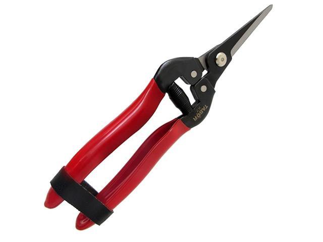 K7A Straight Pruning Shears with Carbon Steel Blades Florist Scissors MultiTasking Garden Snips for Arranging Flowers Trimming Plants and