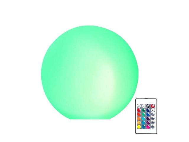 LED Mood Ball Light Rechargeable LED Bedside Table LampNight Light with 16 Color Change and 4 Flash ModesSuits for Outdoor Indoor Decoration 12CM47