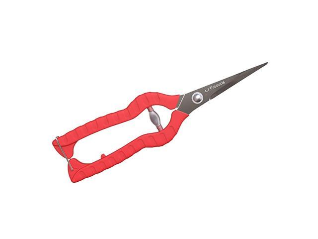 Professional Trimming Pruning Scissors Stainless Steel Blades for a Flawless Garden with Straight Sharp Micro Serrated Shears for Gardening and