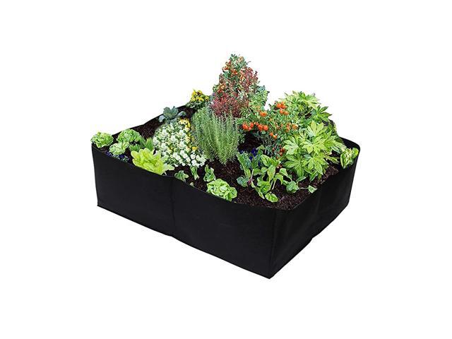 2 Pack Divided Raised Vegetable Bed Square Foot Gardening 2Feet x 2Feet Having Your Own Garden