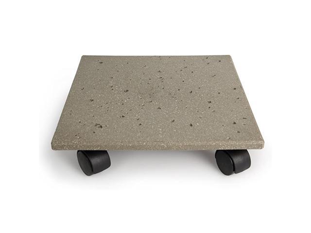 CD712 Terra Stone Plant Caddy Gray