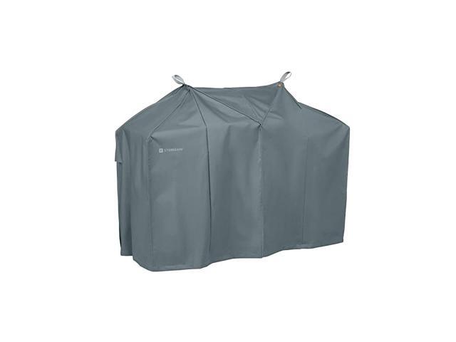 Storigami Easy Fold WaterResistant 58 Inch BBQ Grill Cover Monument Grey