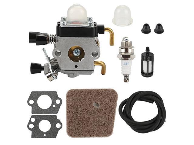 C1QS97 Carburetor with Fuel Line Air Filter for Stihl HS45 Hedge Trimmer FC55 FC75 FC85 FS310 FS38 FS45 FS45C FS45L FS46 FS80 C1QS169B Carb