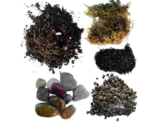 Planter Soil Kit Total DIY Terrarium Supplies Terrarium Kit for or Catcus Create Your own Terrarium with These Supplies Great for Fairy Gardens Small