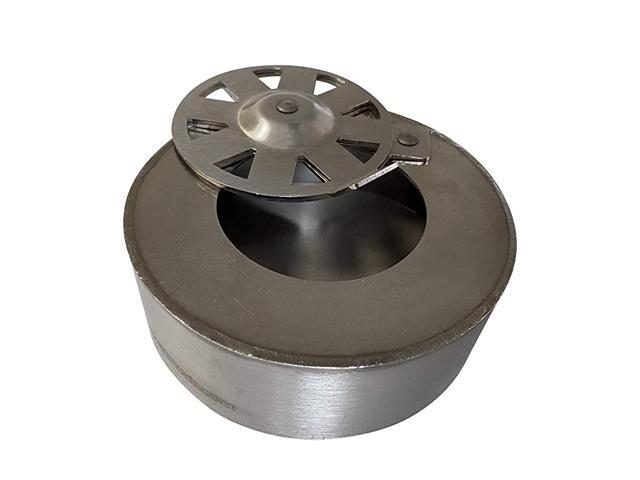 Stainless Adjustable Daisy Wheel Top Draft Chimney Damper for Big Green Smoker