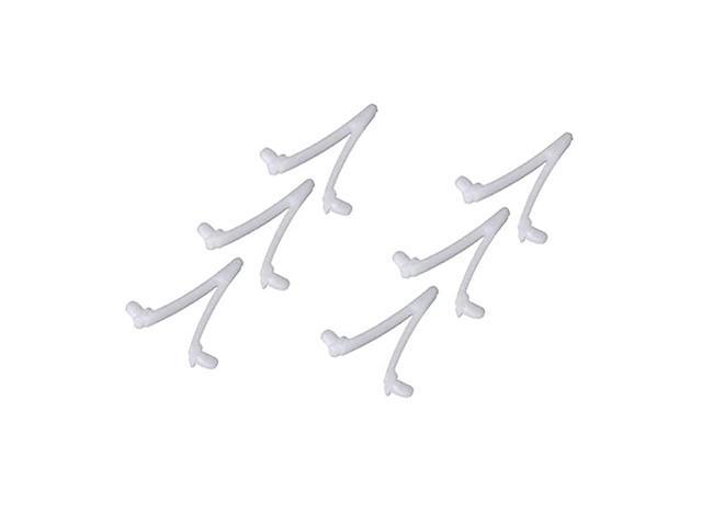 Pool Butterfly Clip VClip for Swimming Pool Spa Brush Leaf Rake Leaf Skimmer Vacuum Head 6 Pack