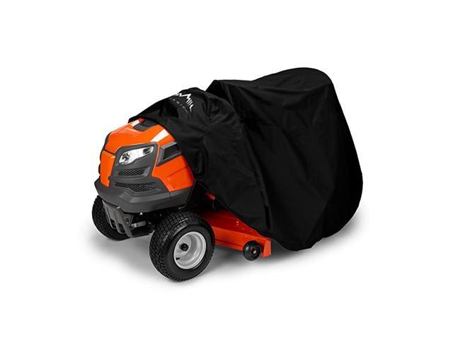 Lawn Mower Cover Tractor Cover Fits Decks up to 54quot Storage Cover Heavy Duty 210D Polyester Oxford UV Protection Universal Fit with Drawstring