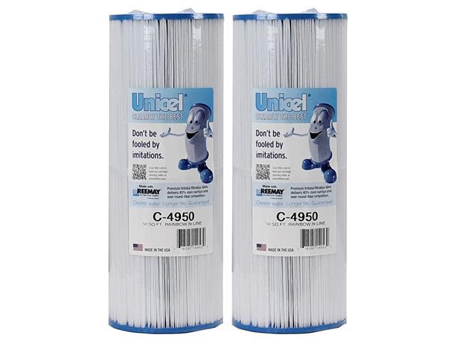 C4950 Hot Tub and Spa 50 Sq Ft Replacement Filter Cartridge for C4326 and C4625 2 Pack