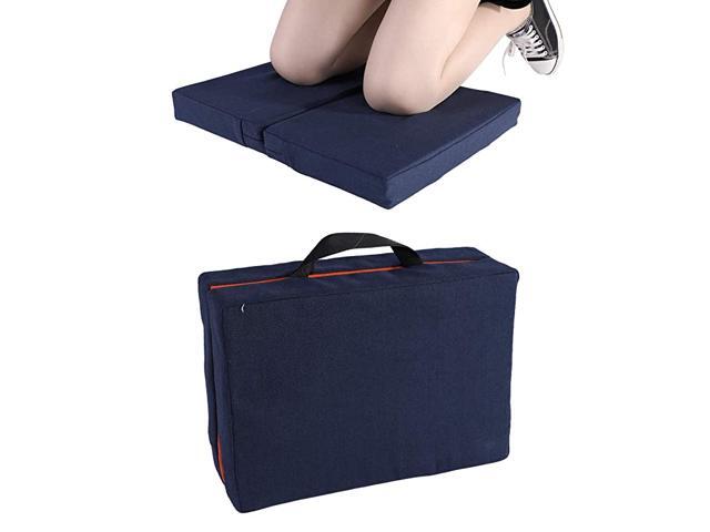 Garden Kneeling PadFoldable 2 Layers of Foam Garden Kneeler PadGarden Sitting for GardeningExtra Thick Portable Yoga Kneeling MatFloor Work