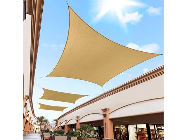 6 x 18 Sand Beige Custom Size Order to Make Sun Shade Sail RTAPS16 Canopy Mesh UV Block Rectangle Commercial Standard Heavy Duty 200GSM 5 Years