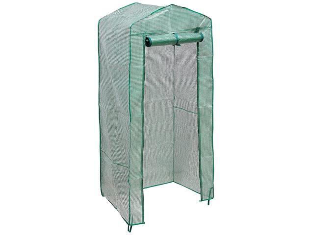 4Tier Mini Greenhouse Replacement CoverOutdoor Compact Walkin Greenhouse 27quot Long x 18quot Wide x 63quot HighFRAM NOT Include