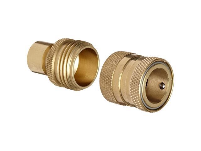 DGH7 Brass QuickConnect Fitting Garden Hose Complete Set 200 psi Pressure