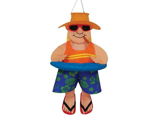 Float Man with Cigar Wind Friend 3D Windsock