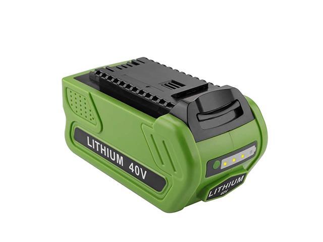 40V 50Ah Replacement Lithium Battery for GreenWorks 29472 29462 Battery GreenWorks 40V GMAX Power Tools 29252 20202 22262 25312 25322 20642 22272