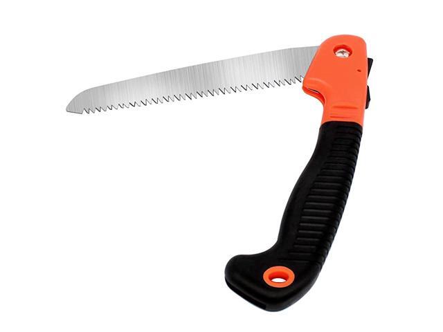 Folding Hand Saw GardeningCampingPruning Saw with Rugged 7 Inch Blades Professional Folding Saw Razor Tooth Sharp Blade Solid NonSlip Grip