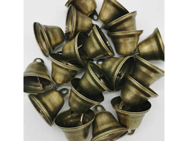 Small Bronze Bells Tinkle Bells Jingle Bells Wind Chimes Wind Bells Accessories Home Crafts Hanging Decoration GiftChristmas Hallowmas
