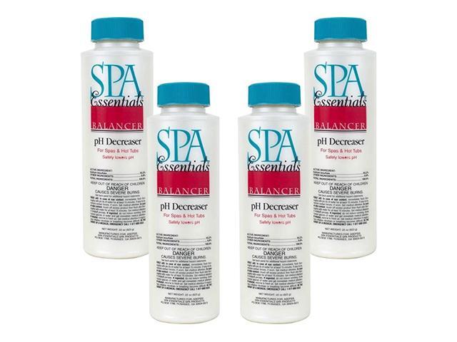 3251900004 pH Decreaser for Spas and Hot Tubs 22Ounces 4Pack