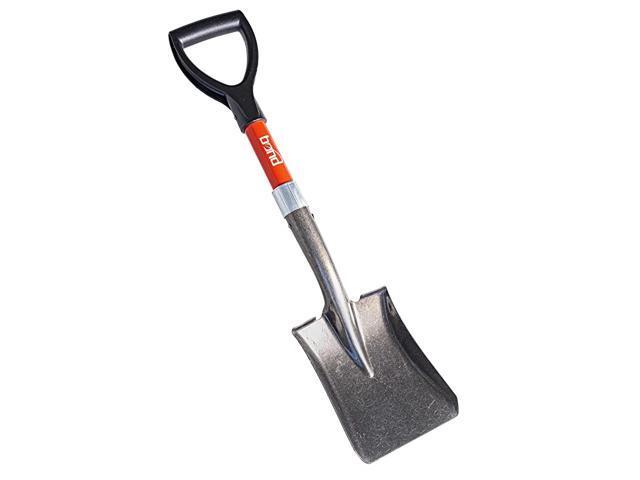 LH047 Mini DHandle Square Head Shovel 1Pack RedBlack