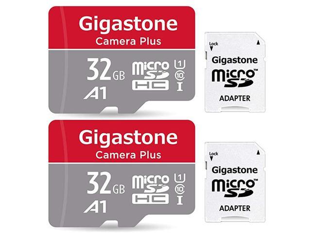 32GB 2Pack Micro SD Card Camera Plus Nintendo Switch Compatible High Speed 90MBs Full HD Video Recording Micro SDHC UHSI A1 Class 10