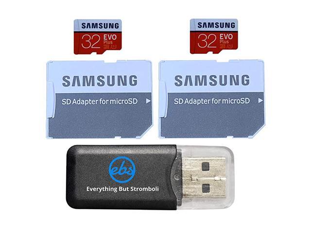 Evo Plus GB MicroSD Memory Card 2 Pack Works with GoPro Hero 8 Black Hero8 Max 360 UHSI Speed Class 10 MBMC Bundle with 1 Everything But Stromboli