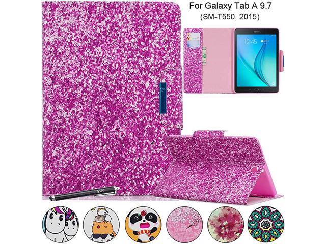 Galaxy Tab A 97 Case Colorful Magnetic Closure Stand Folding Protective Cover Auto WakeSleep for Samsung Galaxy Tab A 97 Inch 2015 Model SMT550