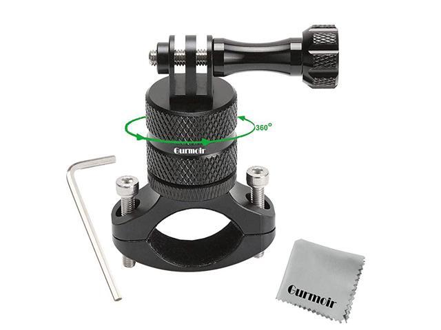 Aluminum Bike Bicycle Handlebar Mount for Gopro Hero 9 BlackHero 8765AKASODJI Osmo ActionSJCAMYI and More Action Cameras 360 Degrees Rotary Bike