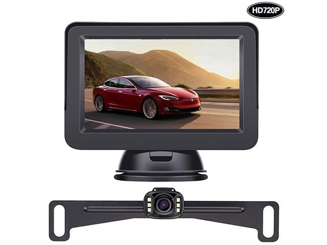 LK3 HD 1080P Backup Camera with Monitor Kit OEM Driving Hitch RearFront View Observation System for CarsTrucksVansCampers Waterproof Super Night