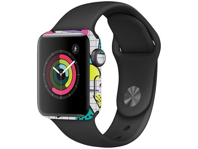 Skin Compatible with Apple Watch Series 2 38mm Awesome 80s Protective Durable and Unique Vinyl Decal wrap Cover Easy to Apply Remove and Change
