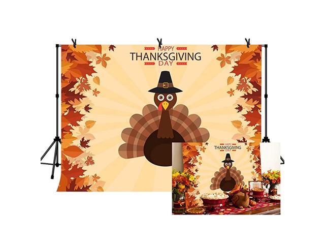 7×5ft Polyester Turkey Photography Backdrops Thanksgiving Festival Studio Backdrop Props LYGE494