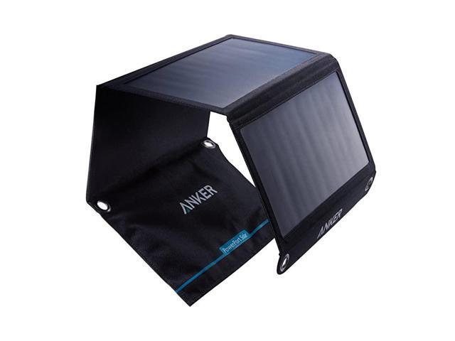 Solar Panel 21W 2Port USB Portable Solar Charger with Foldable Panel PowerPort Solar for iPhone 11XsXS MaxXRX87 iPad ProAirMini Galaxy S9S8S7S6