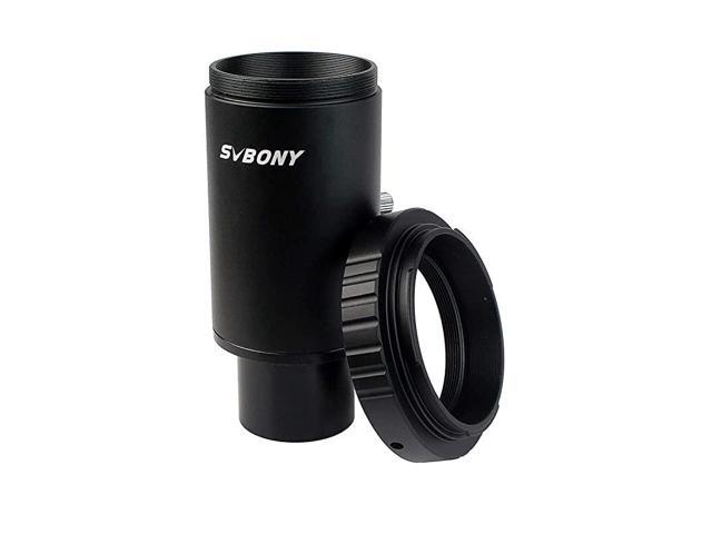 Metal 125 inches T Adapter and T2 T Ring Adapter for Canon EOS Cameras Photography Dedicated CA1 Sleeve Extended Cylinder for Telescope