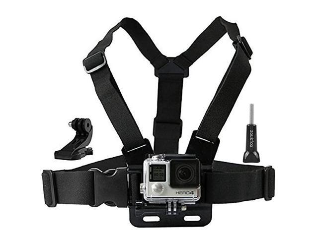 Chest Belt Strap Harness Mount Camera Headstrap Mount + Quick Clip for Gopro Hero 4 Hero 3 Hero 3+ Hero 2 Chest Strap