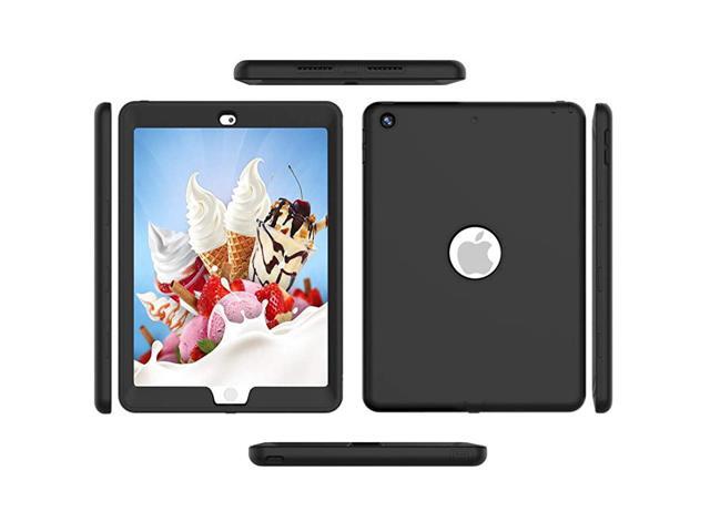 4th Generation Case 2 Cover Case HighImpact Shock Absorbent Silicone Hard Plastic Dual Layer Protective Case for 234 Gen Model A1458 A1430 A1416