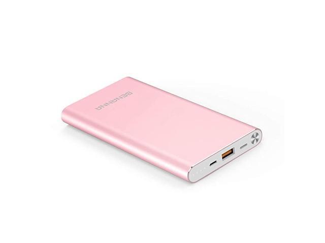 Portable Charger 10000mAh Power Bank External Battery Backup Pack Slim Compatible iPhone X XS XR Max 8 7 6 5 Plus iPad Android Cell Phone Galaxy