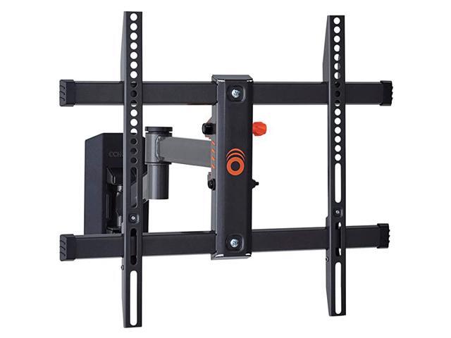 Full Motion TV Wall Mount for TVs Up to 58 Smooth Extention Swivel Tilt Wall Template for Easy Install On 1 Stud After Install Level Hide Cables