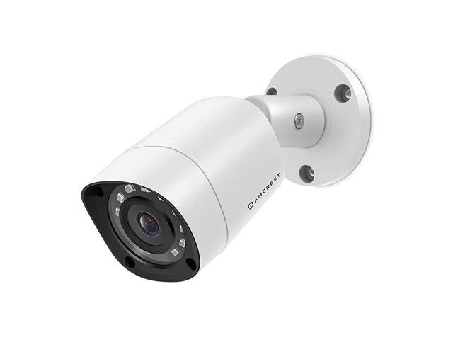 UltraHD 4MP HDAnalog 1520P 2688TVL Bullet Outdoor Security Camera 4MP 2688x1520 65ft Night Vision IP67 Weatherproof 997° Viewing Angle White